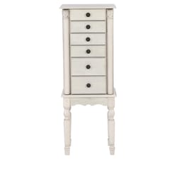 Linon Home Decor Panola Traditional 14 in. W X 10 in. L Rectangular Jewelry Armoire