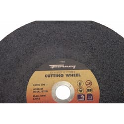 Forney 12 in. D X 1 in. Aluminum Oxide Metal Cutting Wheel 1 pc