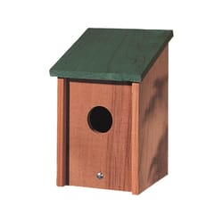 North States 8.5 in. H X 5.5 in. W X 6 in. L Wood Bird House