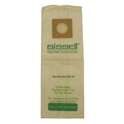 Bissell BigGreen Commercial Vacuum Bag For Replacement Filter Bag 4 pk