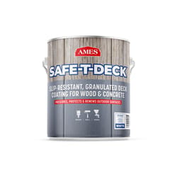 AMES Safe-T-Deck Semi-Gloss White Anti-slip Coating 1 gal