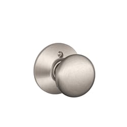Schlage Plymouth Satin Nickel Dummy Knob Right or Left Handed