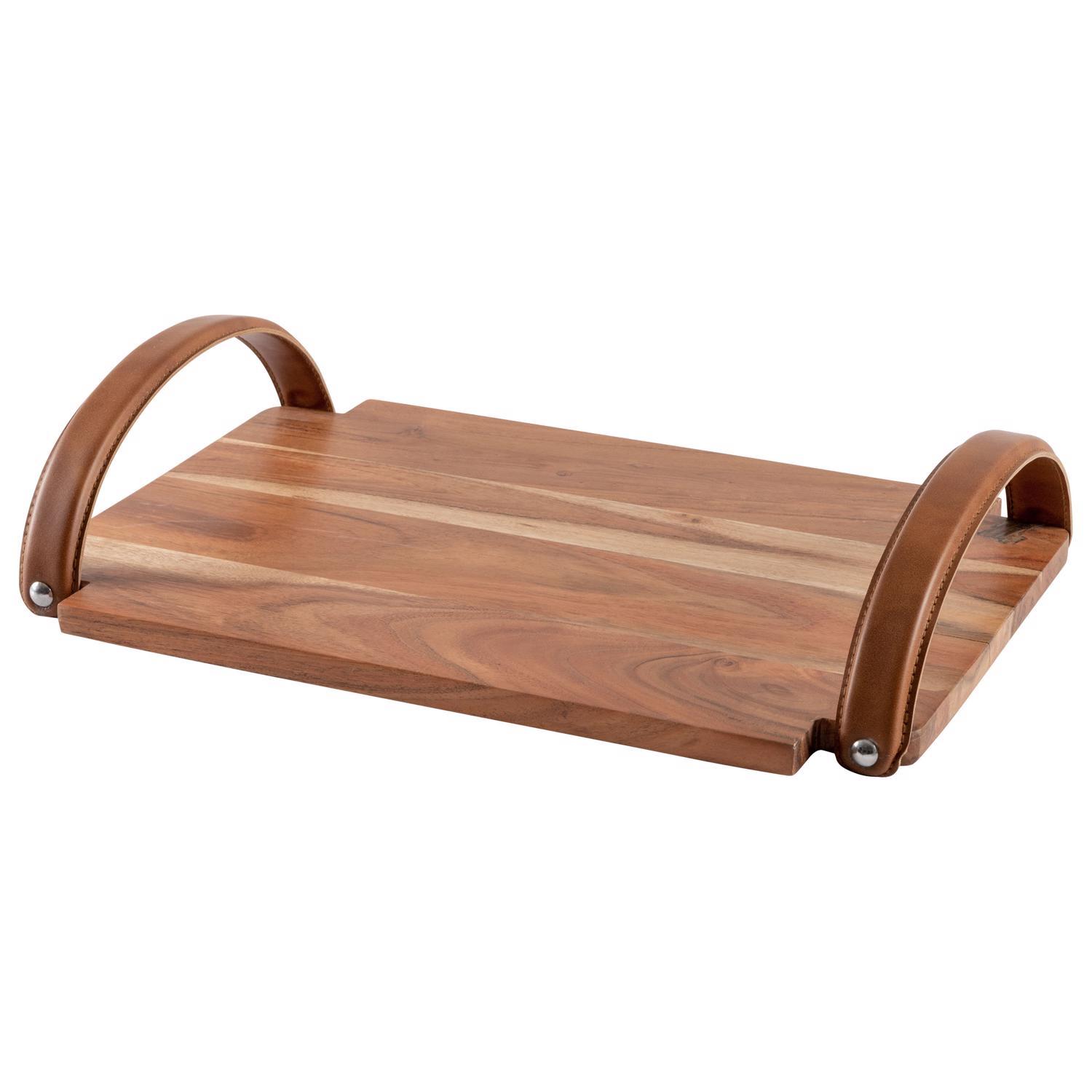 Karma Gifts Natural Wood Tray 1 pk Sansujyuku sansujyuku.com