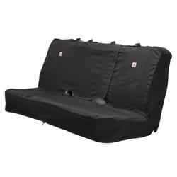 Carhartt Black Universal Fitted Duck Bench Seat Cover 1 pk