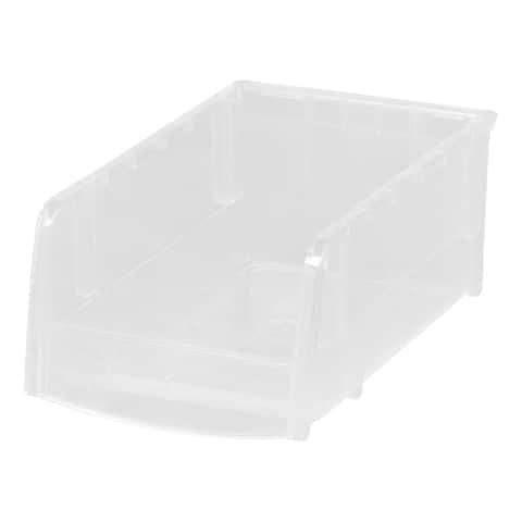 IRIS WEATHERPRO 30 qt Clear Storage Box 7.75 in. H X 15.75 in. W X 19.7 in.  D Stackable - Ace Hardware