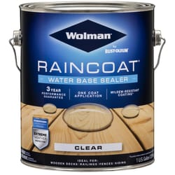 Wolman RainCoat Clear Water-Based Wood Sealant 1 gal