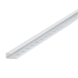 M-D BUILDING PRODUCTS 0.36 in. H X 0.781 in. W X 96 in. L Satin Clear Clear Aluminum Carpet Trim