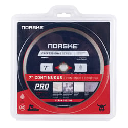 Norske 7 in. D X 5/8 in. Diamond Continuous Rim Circular Saw Blade 1 each