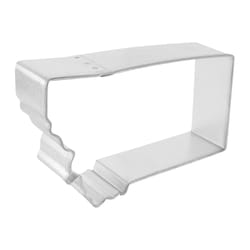 R&M International Corp International Corp 3 in. W X 4 in. L Montana State Cookie Cutter Silver 1 pc