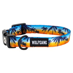 Wolfgang Multicolored SunsetPalms Polyester Dog Collar Small