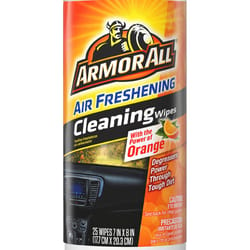 Armor All Orange Cleaning Wipes - 25 Wipes Canister - 4 State Trucks