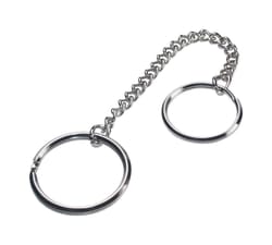 HILLMAN Metal Silver Belt Hooks/Pocket Chains Belt Hook Keychain