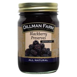 Dillman Farm Seedless Blackberry Preserves 16 oz Jar