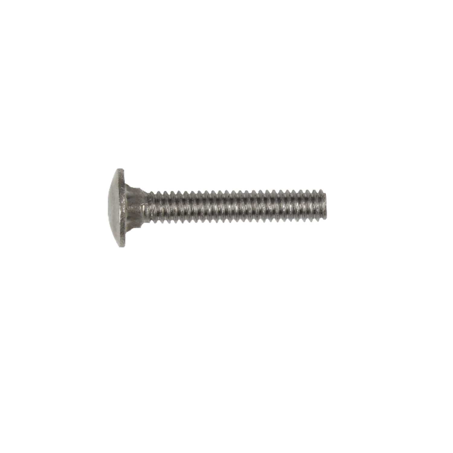 Hillman 1/4 in. Dia. x 11/2 in. L Stainless Steel Carriage Bolt 50 pk