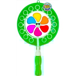 Super Miracle Bubbles Pinwheel Bubble Wand Multicolored