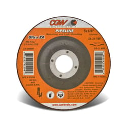 CGW 4-1/2 in. D X 5/8-11 in. Aluminum Oxide Cut-Off Wheel 1 pc
