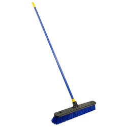 Quickie Bulldozer Polypropylene 24 in. Rough Surface Push Broom