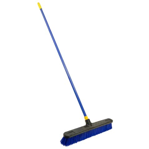 Quickie Bulldozer Polypropylene 24 in. Rough Surface Push Broom