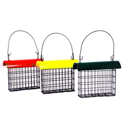 Songbird Essentials Woodpecker 1 each Metal Suet Feeder Cage