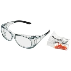 Champion Black/Clear Plastic Eye Protection 2.25 in.