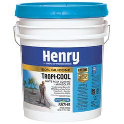 Henry Tropi-Cool White Silicone Roof Coating 4.75 gal