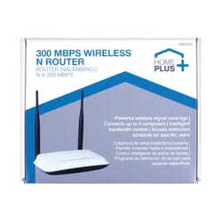 Home Plus Wireless N Router 1 pack