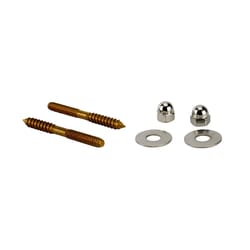 Ace Toilet Screw Set Brass