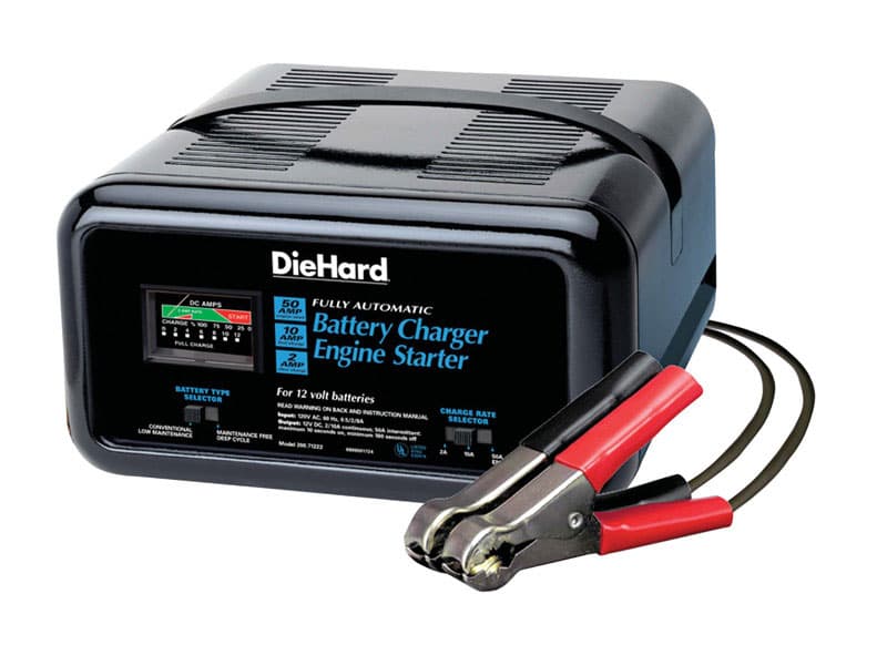 car battery charger ace hardware