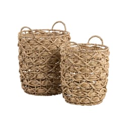 Honey Can Do Natural Woven Nesting Basket Set