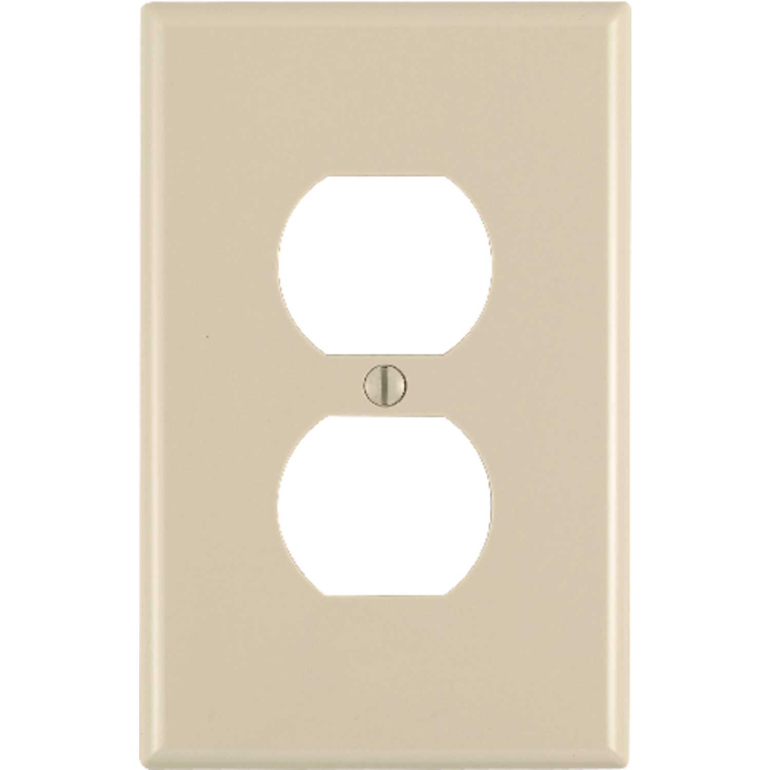 Leviton Midway Ivory 1 gang Nylon Duplex Outlet Wall Plate 1 pk Ace Hardware
