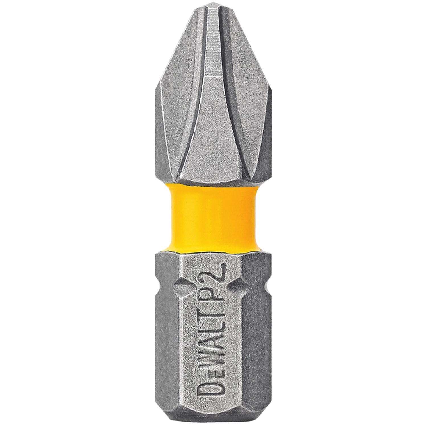 DeWalt Max Fit Phillips #2 X 1 in. L Insert Bit S2 Tool Steel 15