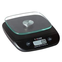 Taylor Silver Digital Kitchen Scale 8 lb