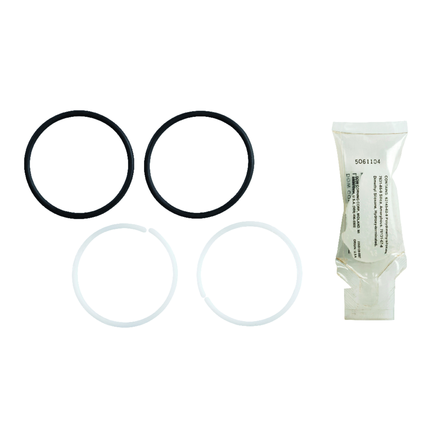Kohler 1-11/16 in. D Rubber O-Ring Seal Kit 1 pk