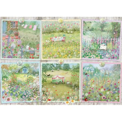 Cobble Hill Cottage Gardens Jigsaw Puzzle 1000 pc