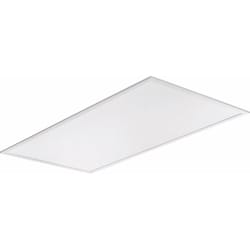 Lithonia Lighting 38 W LED Flat Panel 1.7 in. H X 23.8 in. W X 47.8 in. L