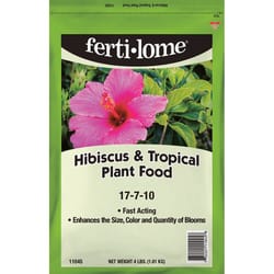 Ferti-lome HIBISCUS AND TROPICAL PLANT FOOD 17-7-10 Granules Plant Food 4 lb