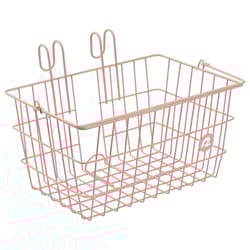 Retrospec Apollo Lite Steel Bike Basket 10 lb Blush