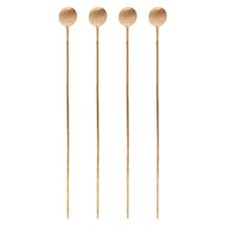 Karma Gold Stainless Steel Harper Spoon 4 pk