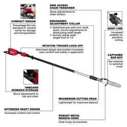 Milwaukee M18 FUEL 3013-20 10 in. Battery Pole Saw Tool Only