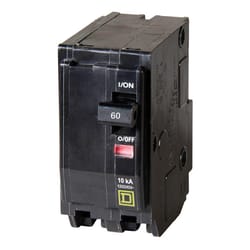 Square D QO 60 amps Plug In 2-Pole Circuit Breaker