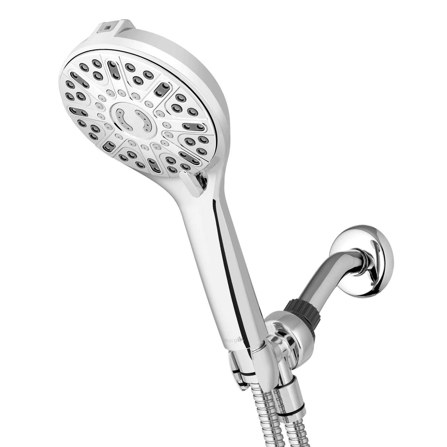 Waterpik PowerPulse Chrome 7 settings Handheld Showerhead 1.8 gpm Ace