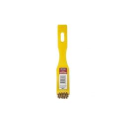 Hyde 3-in-1 8.3 in. L Brass Stripping Brush