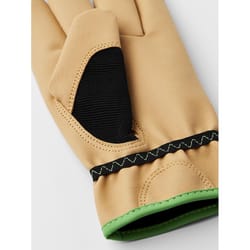 Hestra Job Unisex Indoor/Outdoor Work Gloves Black/Tan S 1 pair