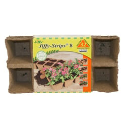 Jiffy 8 Cells 2 in. W X 2 in. L Peat Pot 1 pk