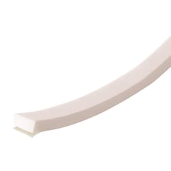 M-D BUILDING PRODUCTS White Foam Weather Stripping Tape For Doors and Windows 204 in. L X 0.19 in.