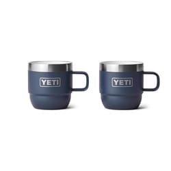 YETI Rambler 6 oz Navy BPA Free Espresso Insulated Mug