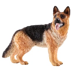 Schleich Farm World German Shepherd Dog Toy Black/Brown