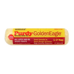 Purdy GoldenEagle Polyester 9 in. W X 1/2 in. Regular Paint Roller Cover 1 pk