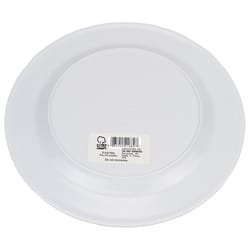 Chef Craft White Plastic Plate