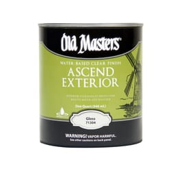 Old Masters Ascend Exterior Gloss Clear Water-Based Finish 1 qt